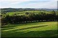 Farmland above Allt Rhiw