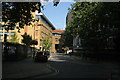 View up Park Street from Sumner Street