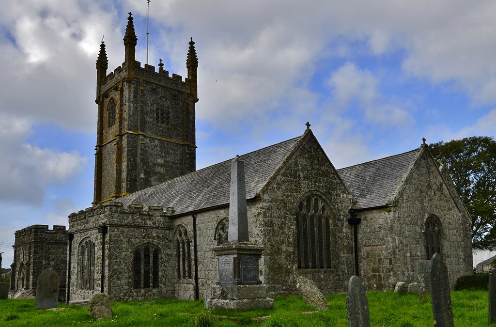 Breage: St. Breaca's Church © Michael Garlick :: Geograph Britain and ...