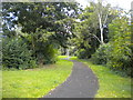 Footpath off Admirals Road, Oakwood