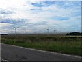ND1651 : Causeymire Wind Farm from A9 by Alex McGregor