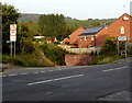 Junction of Commercial Road and Farm Road, Talywain