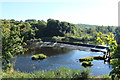 Weir on the River Clyde