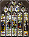 ST7564 : Heroes of the West Country window, Bath Abbey by Julian P Guffogg