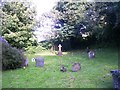 Llandawke Church - graveyard