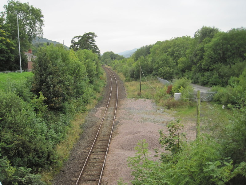 Cemmes Road Railway Station (site),... © Nigel Thompson :: Geograph ...