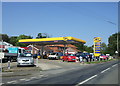 Service station on Mumby Road (A52), Huttoft