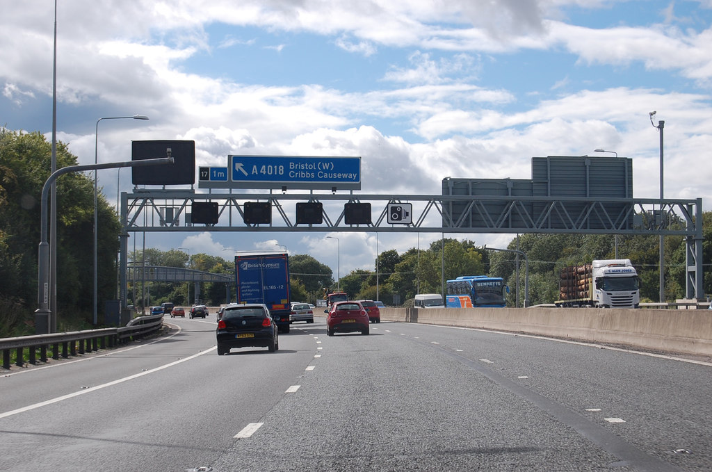 M5 Southbound 1 Mile To Junction 17 J Hannan Briggs Geograph   4681305 5445c864 1024x1024 