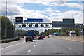 ST5982 : M5 southbound 1 mile to junction 17 by J.Hannan-Briggs