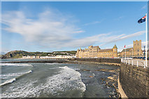 SN5781 : Aberystwyth seafront by Ian Capper