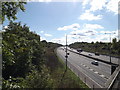 TQ5791 : M25 London Orbital Motorway by Geographer