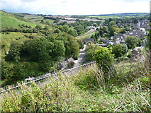 SY9682 : Corfe Castle station from Corfe Castle by Marathon
