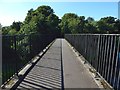 Crossing the Stuckie Bridge