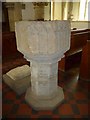 All Saints, Middleton Stoney: font