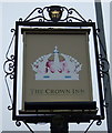 Sign for the Crown Inn, Carlisle