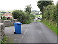 The descending Glenloughan Road