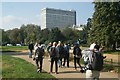 View of the Lancaster Hotel from Hyde Park #2