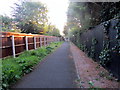 Footpath between Linden Close and the Hermitage