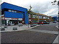 Newly-built town centre facilities in Kingshurst