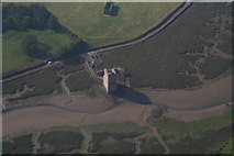 Q9847 : Carrigafoyle Castle: aerial 2015 by Chris