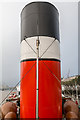 TQ3380 : Paddle Steamer "Waverley" at Tower Pier by Christine Matthews