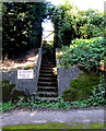 Steps up to a pumping station, Old Gore