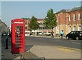 K6 telephone kiosk in the Market Place