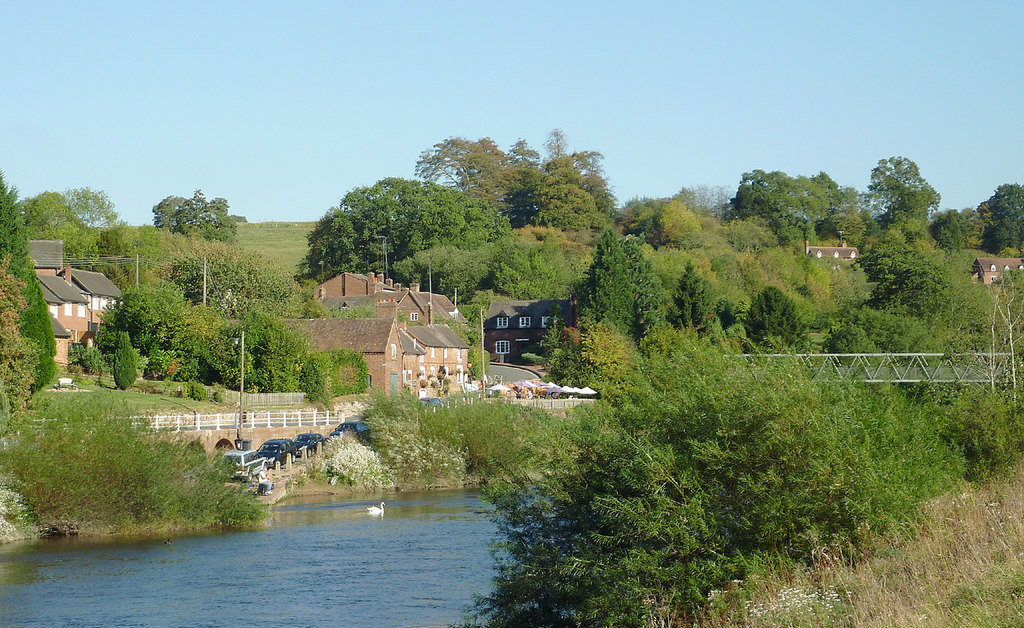 River Severn at Upper Arley,... © Roger D Kidd Geograph Britain and