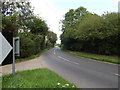 TM1861 : B1077 Debenham Road. Winston by Geographer