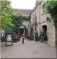 Warwick Castle restaurant and shop