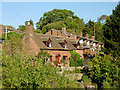 Riverside housing at Upper Arley, Worcestershire