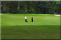 TQ1364 : Golfers, Moore Place Golf Course by Alan Hunt