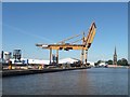SE7423 : Container crane, Ship Dock, Goole by Christine Johnstone