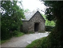 SX4268 : Cotehele chapel in the woods by Paul Barnett