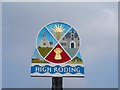 Village sign, High Roding