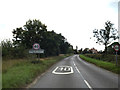 Entering Winston Green on Debenham Road