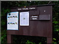 NO4519 : Notice Board, Eden Estuary Centre by Stanley Howe
