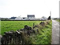 View along Quarter Road past Kribben Cottages