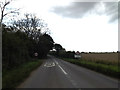 Entering Pettaugh on Debenham Road