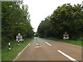 Entering Stonham Aspal on the A1120