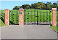 Cullompton: new gates to town cemetery