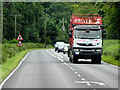 TL8389 : Goods Vehicle on the A134 near Lynford by David Dixon