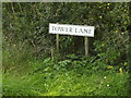 Tower Lane sign