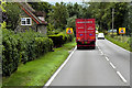 Southbound A134, Sevenhills Cottages