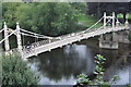 SO5139 : Victoria Bridge, Hereford by John Winder