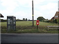 Telephone Box & Blue Row Postbox