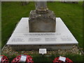 TF1505 : Restored war memorial at St. Benedict's Church, Glinton by Paul Bryan