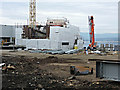 Hybrid ferry under construction at Ferguson Marine