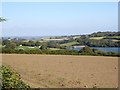 Fields below St Laudus church, Mabe