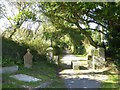 The gateway for St Laudus church, Mabe